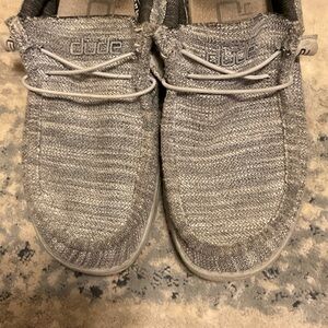 Hey Dude Textured Gray Loafers